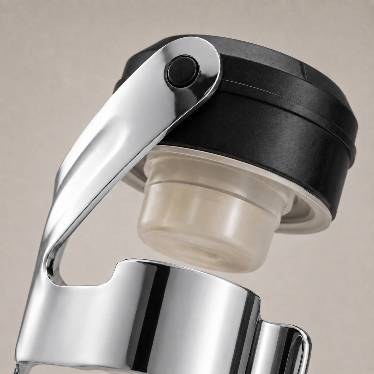 Vedador Para Vinho e Espumante Em Aço Inox