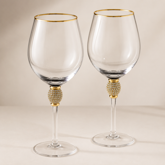 Conjunto De Taças Para Vinho Aurelle - 2 Peças