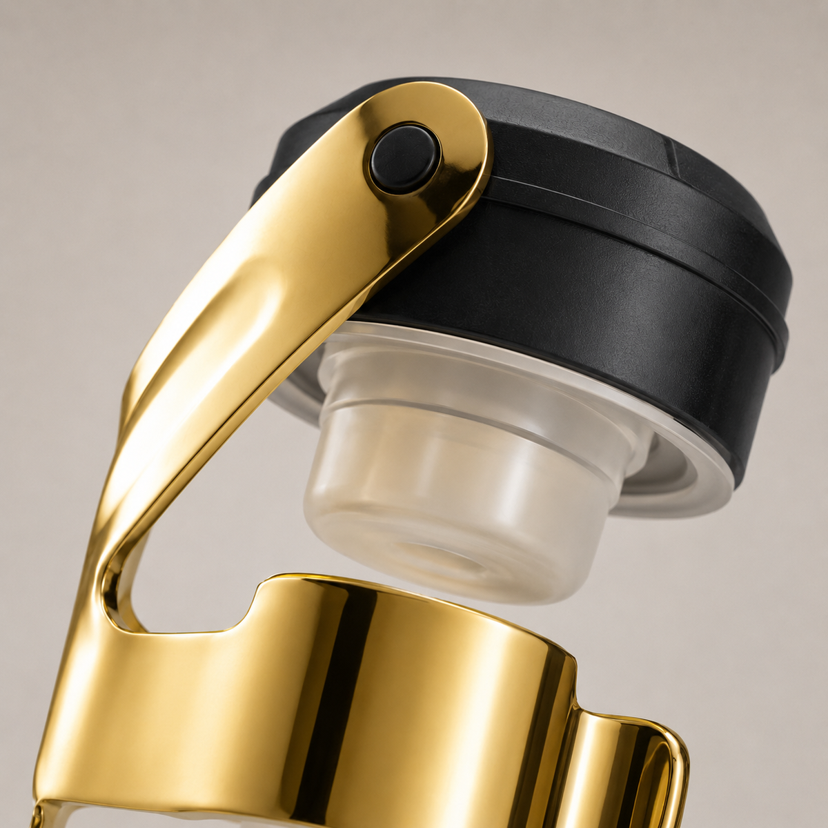 Vedador Para Vinho e Espumante Em Aço Inox