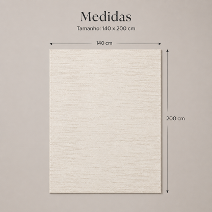 Tapete Estilo Creme - Marfim Linear