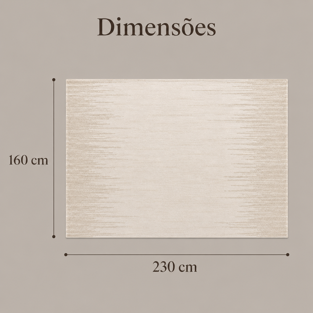Tapete Estilo Creme - Marfim Linear