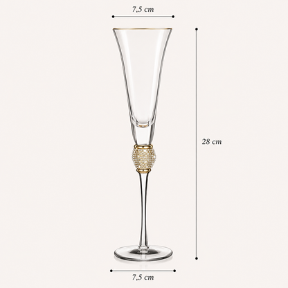 Conjunto De Taças Para Champagne Aurelle - 2 Peças