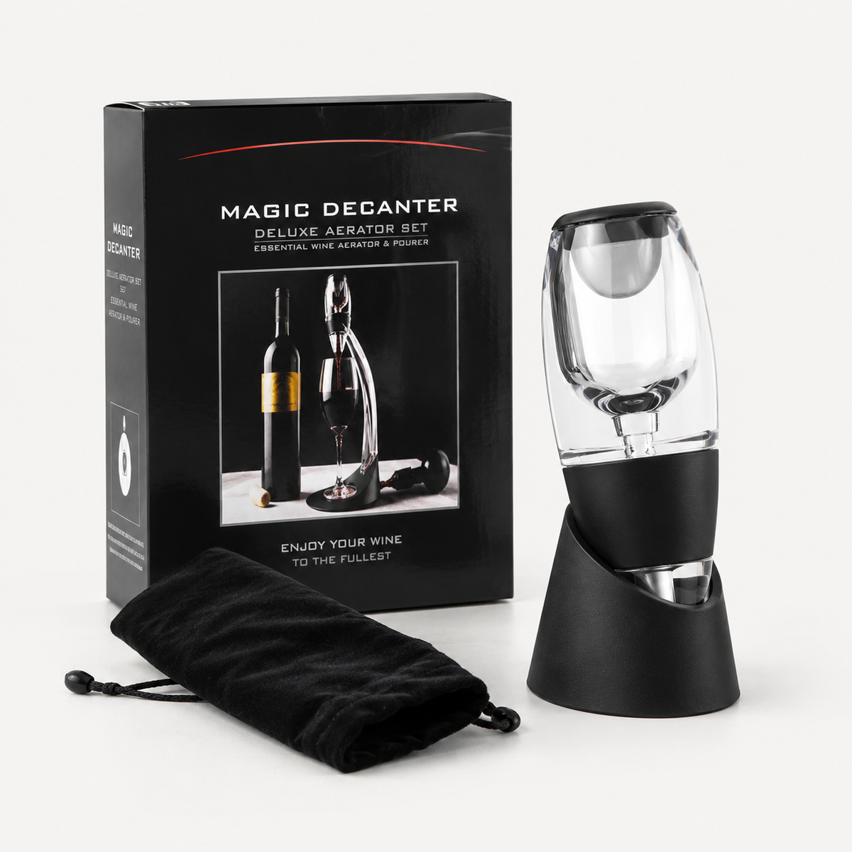 Aerador De Vinho Portátil Com Bolsa - Volare