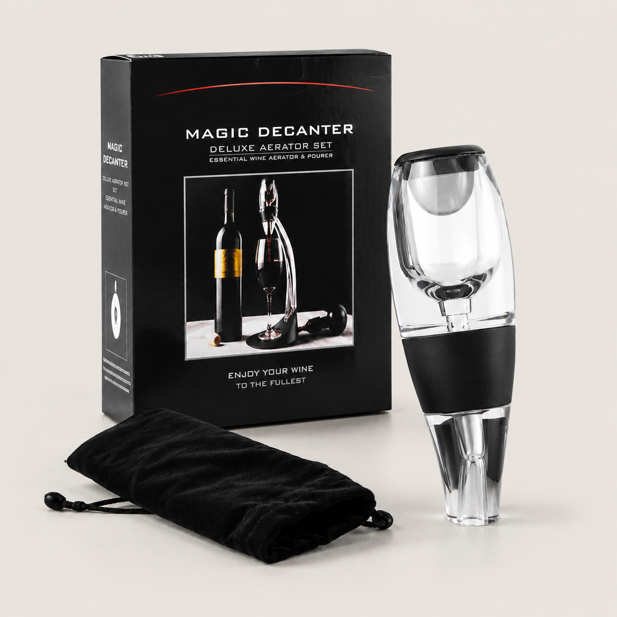 Aerador De Vinho Portátil Com Bolsa - Volare
