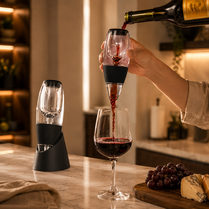 Aerador De Vinho Portátil Com Bolsa Volare