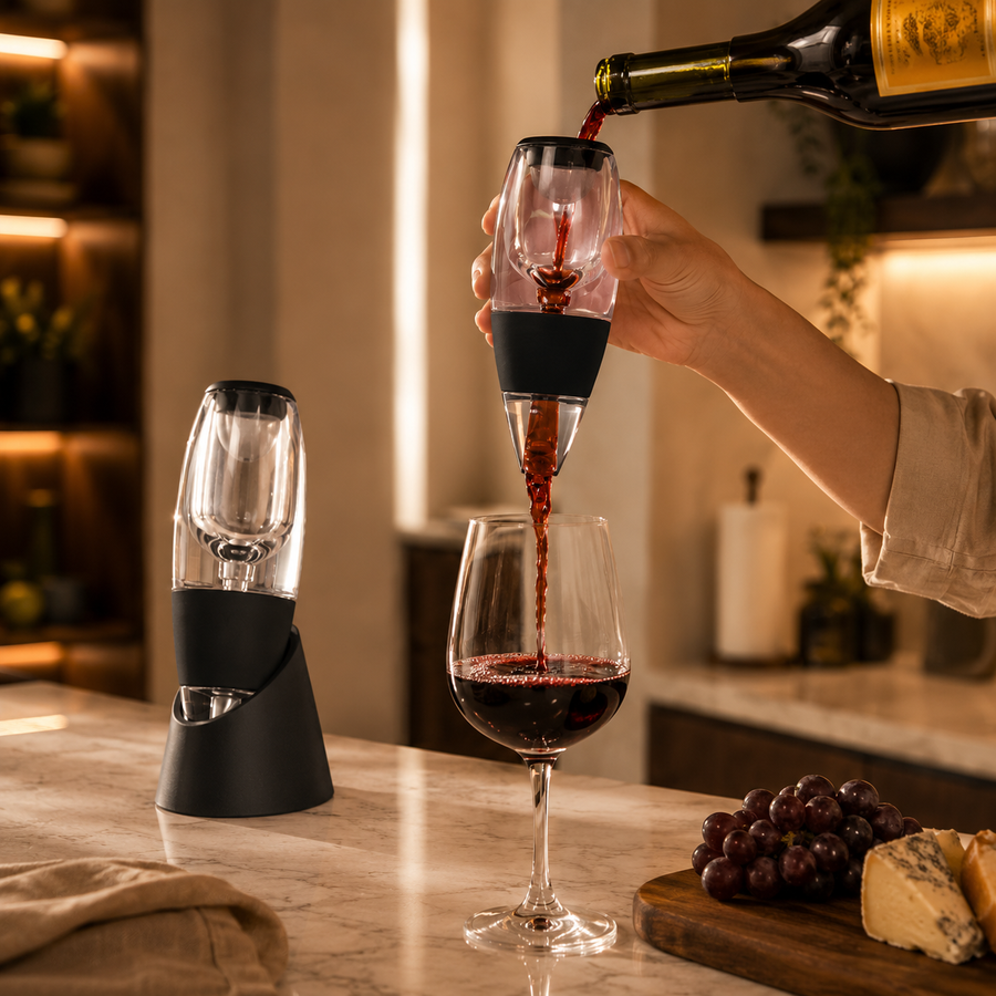 Aerador De Vinho Portátil Com Bolsa Volare
