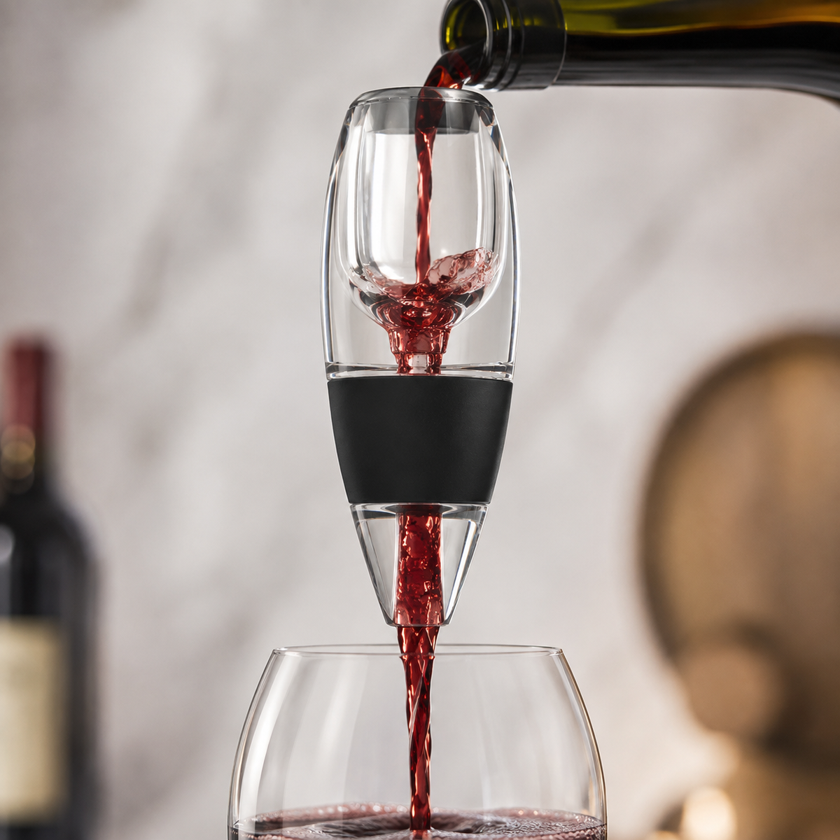 Aerador De Vinho Portátil Com Bolsa Volare