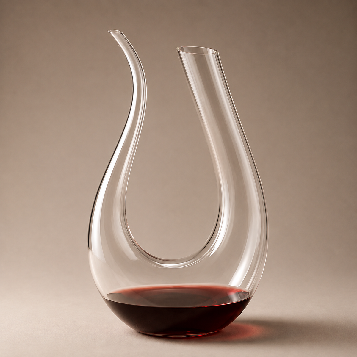 Decanter De Vinho Vellaro - Cristal Escultural