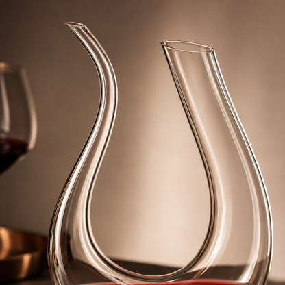 Decanter De Vinho Vellaro - Cristal Escultural