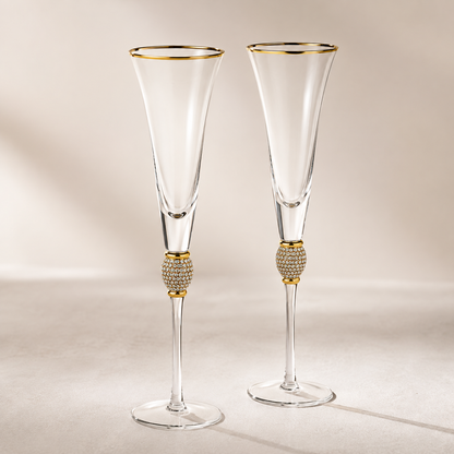Conjunto De Taças Para Champagne Aurelle - 2 Peças