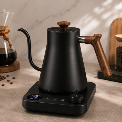 Chaleira Elétrica De Precisão Com Bico Gooseneck 110V - Black