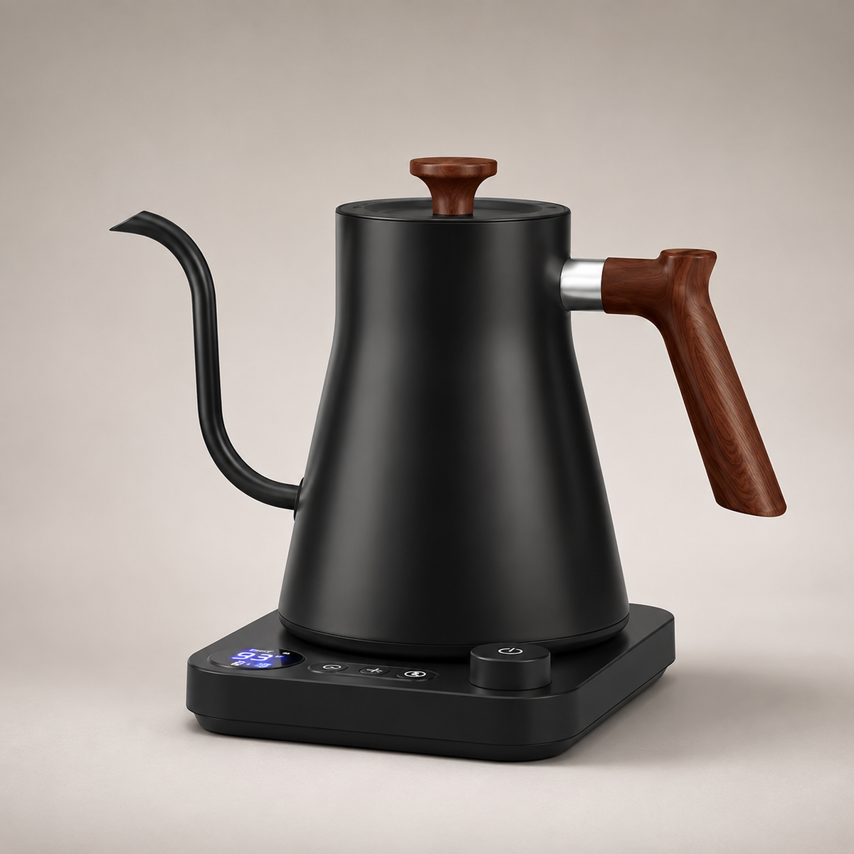 Chaleira Elétrica De Precisão Com Bico Gooseneck 110V - Black