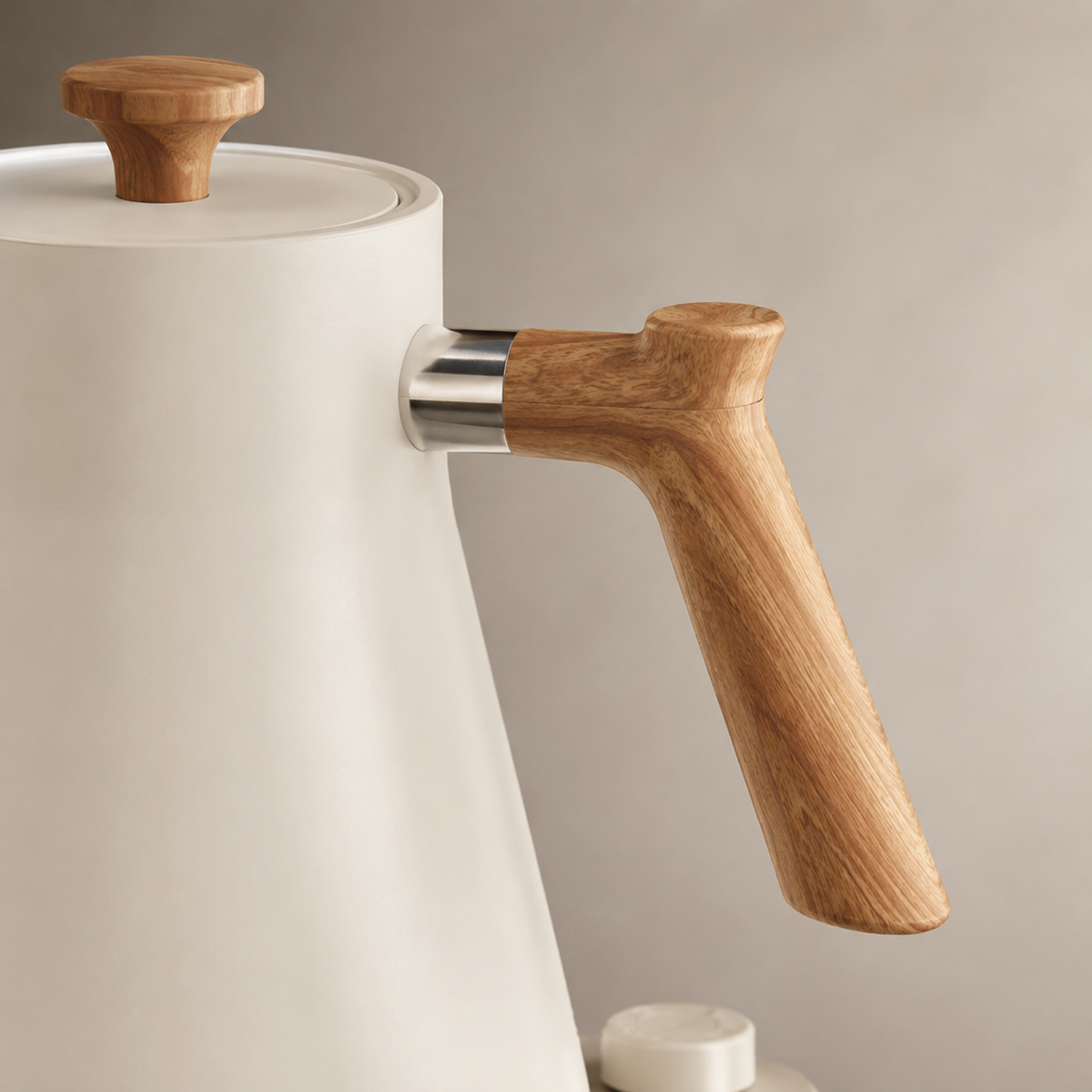 Chaleira Elétrica De Precisão Com Bico Gooseneck 110V - Ivory