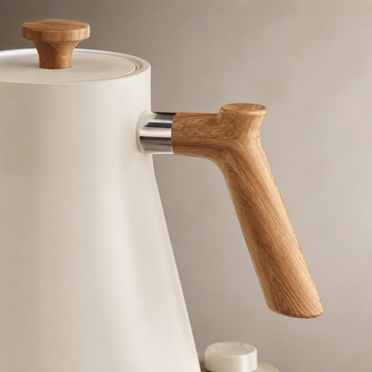 Chaleira Elétrica De Precisão Com Bico Gooseneck 110V - Ivory