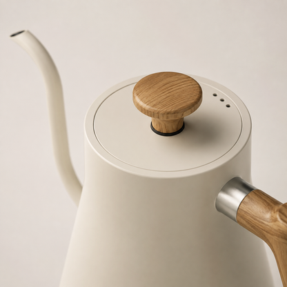 Chaleira Elétrica De Precisão Com Bico Gooseneck 110V - Ivory