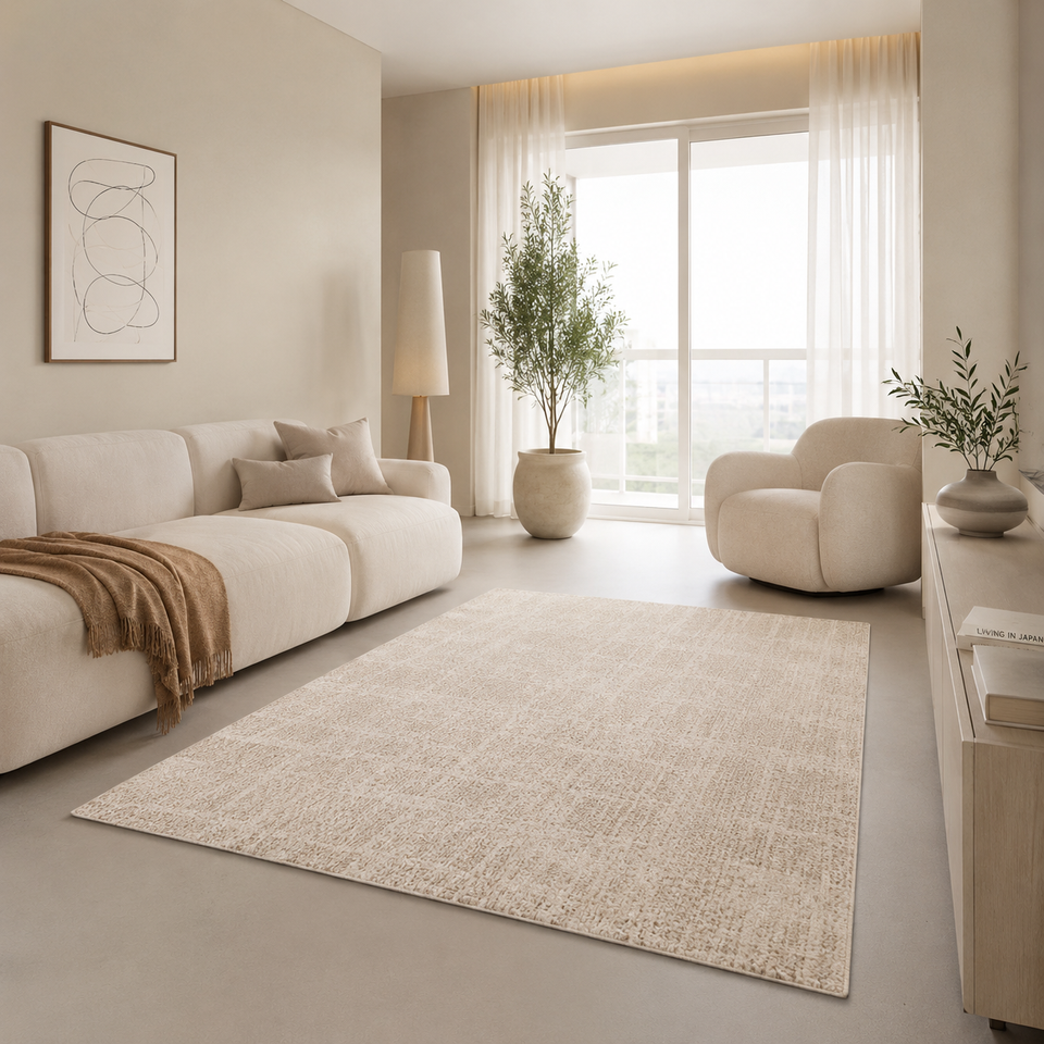 Como escolher tapete para sala, quarto e hall