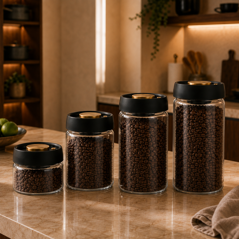 Despensa serena: organização que também decora