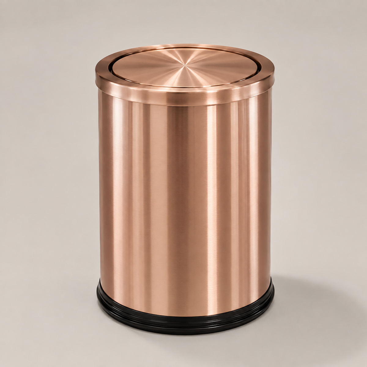 Lixeira Swing-Top Em Aço Inox 9 L