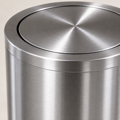 Lixeira Swing-Top Em Aço Inox - 9 L