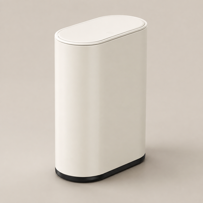 Lixeira Slim Com Tampa de Pressão Aço Inox - 7 L